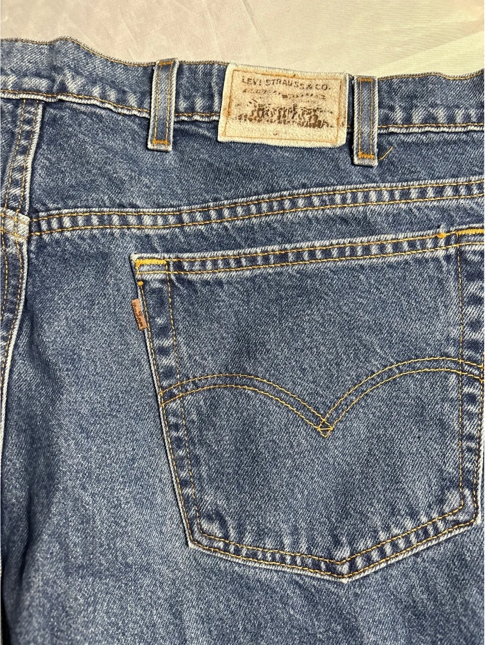 Levi's Classic Blue Denim Jeans